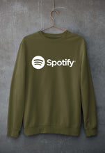 Load image into Gallery viewer, Spotify Unisex Sweatshirt for Men/Women-Olive Green-Ektarfa.online