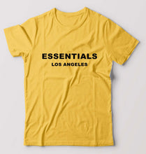 Load image into Gallery viewer, Essentials T-Shirt for Men-Golden Yellow-Ektarfa.online