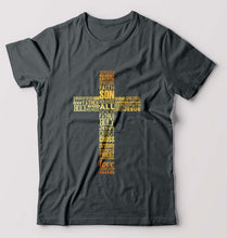 Load image into Gallery viewer, Christian T-Shirt for Men-Steel grey-Ektarfa.online