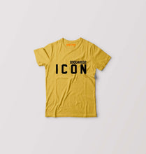 Load image into Gallery viewer, DSQUARED2 - ICON Kids T-Shirt for Boy/Girl-Golden Yellow-Ektarfa.online
