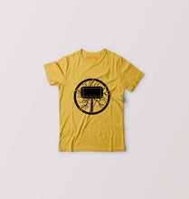 Load image into Gallery viewer, Thor Superhero Kids T-Shirt for Boy/Girl-Golden Yellow-Ektarfa.online