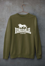 Load image into Gallery viewer, Lonsdale Unisex Sweatshirt for Men/Women-Olive Green-Ektarfa.online