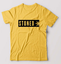 Load image into Gallery viewer, Stoned T-Shirt for Men-Golden yellow-Ektarfa.online