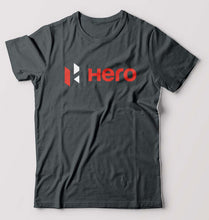 Load image into Gallery viewer, Hero MotoCorp T-Shirt for Men-Steel grey-Ektarfa.online