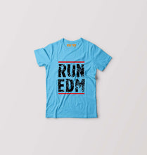Load image into Gallery viewer, RUN EDM Kids T-Shirt for Boy/Girl-Light Blue-Ektarfa.online
