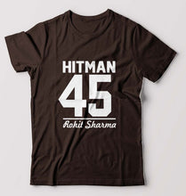 Load image into Gallery viewer, Rohit Sharma T-Shirt for Men-Coffee Brown-Ektarfa.online