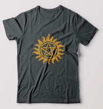 Load image into Gallery viewer, Supernatural T-Shirt for Men-Steel grey-Ektarfa.online