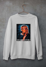Load image into Gallery viewer, Kurt Cobain Unisex Sweatshirt for Men/Women-Grey Melange-Ektarfa.online