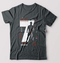 Load image into Gallery viewer, Cristiano Ronaldo CR7 T-Shirt for Men-Steel grey-Ektarfa.online