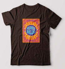 Load image into Gallery viewer, Psychedelic T-Shirt for Men-Coffee brown-Ektarfa.online