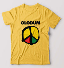 Load image into Gallery viewer, Olodum T-Shirt for Men-Golden Yellow-Ektarfa.online