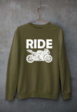 Load image into Gallery viewer, Ride Superbike Unisex Sweatshirt for Men/Women-Olive Green-Ektarfa.online
