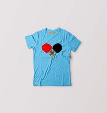 Load image into Gallery viewer, Table Tennie (TT) Kids T-Shirt for Boy/Girl-Light Blue-Ektarfa.online