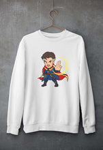 Load image into Gallery viewer, Doctor Strange Superhero Unisex Sweatshirt for Men/Women-White-Ektarfa.online