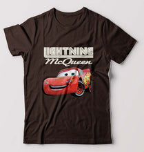 Load image into Gallery viewer, Lightning McQueen T-Shirt for Men-Coffee Brown-Ektarfa.online