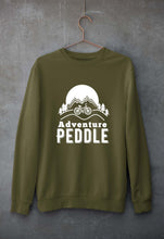 Load image into Gallery viewer, Cycling Adventure Unisex Sweatshirt for Men/Women-Olive Green-Ektarfa.online