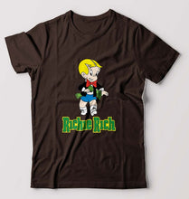Load image into Gallery viewer, Richie Rich T-Shirt for Men-Coffee Brown-Ektarfa.online