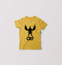 Load image into Gallery viewer, Cristiano Ronaldo CR7 Kids T-Shirt for Boy/Girl-Golden Yellow-Ektarfa.online
