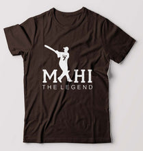Load image into Gallery viewer, MS Dhoni (MSD) T-Shirt for Men-Coffee Brown-Ektarfa.online