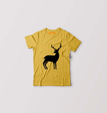 Load image into Gallery viewer, Deer Kids T-Shirt for Boy/Girl-Golden Yellow-Ektarfa.online