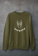 Load image into Gallery viewer, Black Panther Superhero Unisex Sweatshirt for Men/Women-Olive Green-Ektarfa.online