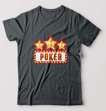 Load image into Gallery viewer, Poker T-Shirt for Men-Steel grey-Ektarfa.online