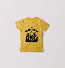 Load image into Gallery viewer, Viswanathan Anand Chess Kids T-Shirt for Boy/Girl-Golden Yellow-Ektarfa.online