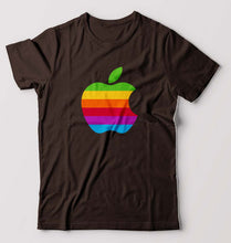 Load image into Gallery viewer, Apple T-Shirt for Men-Coffee brown-Ektarfa.online