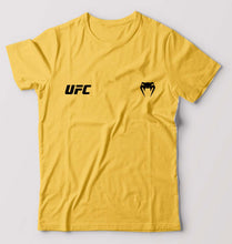 Load image into Gallery viewer, UFC Venum T-Shirt for Men-Golden Yellow-Ektarfa.online