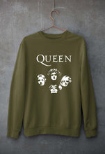 Load image into Gallery viewer, Queen Rock Band Unisex Sweatshirt for Men/Women-Olive Green-Ektarfa.online