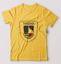 Load image into Gallery viewer, NMIMS T-Shirt for Men-Golden Yellow-Ektarfa.online