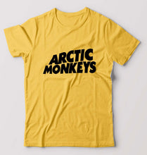 Load image into Gallery viewer, Arctic Monkeys T-Shirt for Men-Golden Yellow-Ektarfa.online