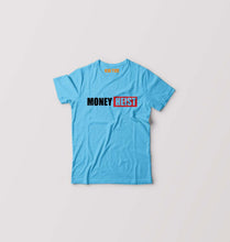 Load image into Gallery viewer, Money Heist Kids T-Shirt for Boy/Girl-Light Blue-Ektarfa.online
