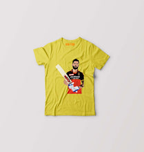 Load image into Gallery viewer, Virat Kohli Kids T-Shirt for Boy/Girl-Yellow-Ektarfa.online