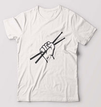 Load image into Gallery viewer, Drummer T-Shirt for Men-White-Ektarfa.online