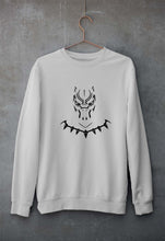 Load image into Gallery viewer, Black Panther Superhero Unisex Sweatshirt for Men/Women-Grey Melange-Ektarfa.online
