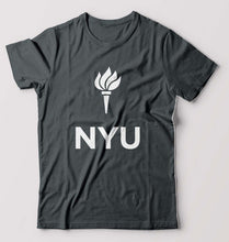 Load image into Gallery viewer, New York University T-Shirt for Men-Steel grey-Ektarfa.online