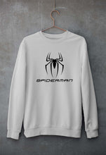 Load image into Gallery viewer, Spiderman Unisex Sweatshirt for Men/Women-Grey Melange-Ektarfa.online