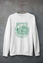 Load image into Gallery viewer, Dartmouth College Unisex Sweatshirt for Men/Women-White-Ektarfa.online
