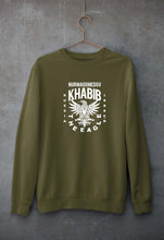 Load image into Gallery viewer, Khabib The Eagle Nurmagomedov Unisex Sweatshirt for Men/Women-Olive Green-Ektarfa.online