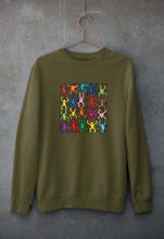 Load image into Gallery viewer, Keith Haring Funny Unisex Sweatshirt for Men/Women-Olive Green-Ektarfa.online