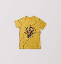 Load image into Gallery viewer, Nate Diaz UFC Weed Kids T-Shirt for Boy/Girl-Golden Yellow-Ektarfa.online