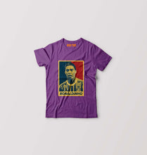Load image into Gallery viewer, Ronaldinho Kids T-Shirt for Boy/Girl-Light Blue-Ektarfa.online