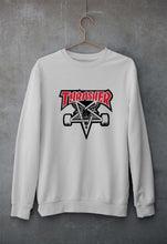 Load image into Gallery viewer, Thrasher Unisex Sweatshirt for Men/Women-Grey Melange-Ektarfa.online