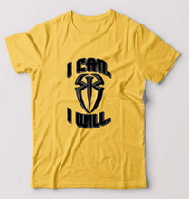 Load image into Gallery viewer, Roman Reigns WWE T-Shirt for Men-Golden Yellow-Ektarfa.online