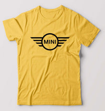 Load image into Gallery viewer, Mini Cooper T-Shirt for Men-Golden Yellow-Ektarfa.online