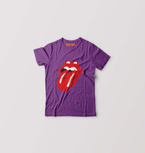 Load image into Gallery viewer, Rolling Stones Kids T-Shirt for Boy/Girl-Purple-Ektarfa.online
