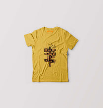 Load image into Gallery viewer, Travel Kids T-Shirt for Boy/Girl-Golden Yellow-Ektarfa.online