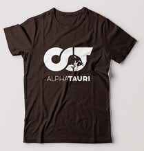 Load image into Gallery viewer, Scuderia AlphaTauri T-Shirt for Men-Coffee Brown-Ektarfa.online