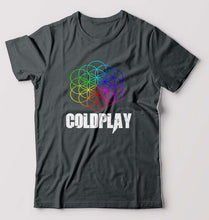 Load image into Gallery viewer, Coldplay T-Shirt for Men-Steel grey-Ektarfa.online